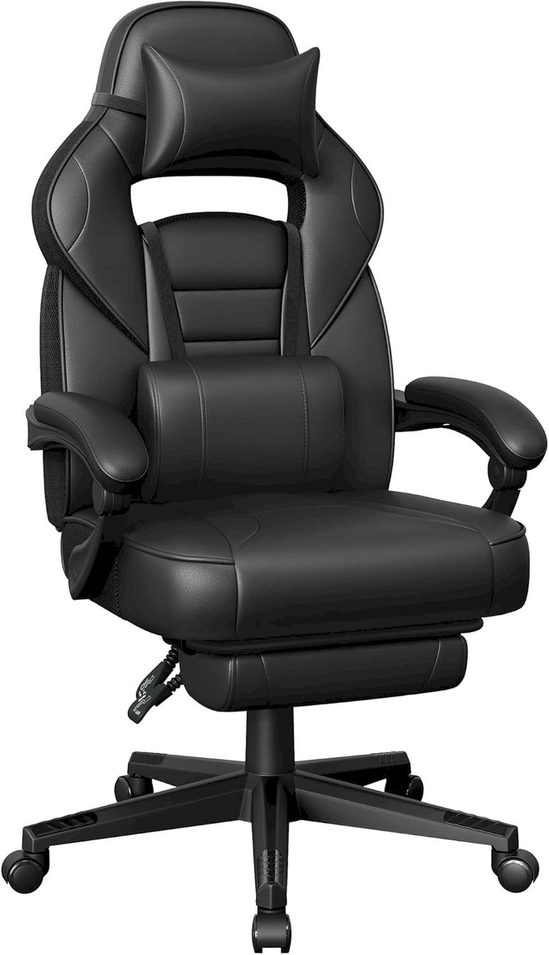 Sedie per ufficio: SONGMICS Gamingstuhl schwarz – Nuovo e nell'imballaggio originale da Bottighofen venduto da zaap