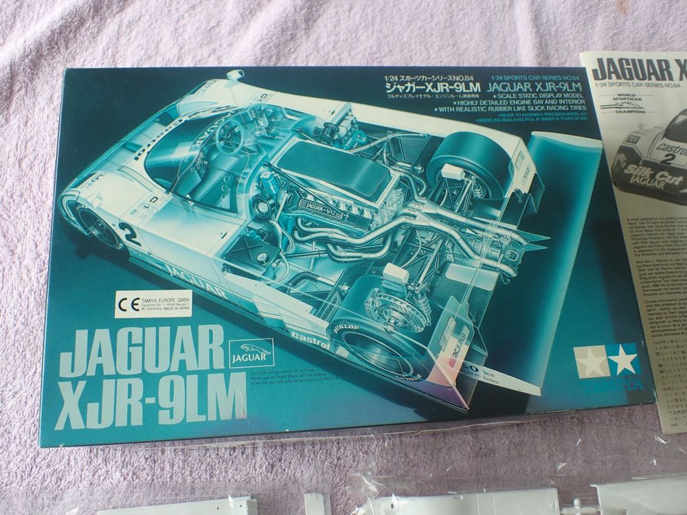 Tamiya Jaguar XJR-9LM 1989 Issued 1/24 Model 24084 - Collezionismo In vendita a Vicenza