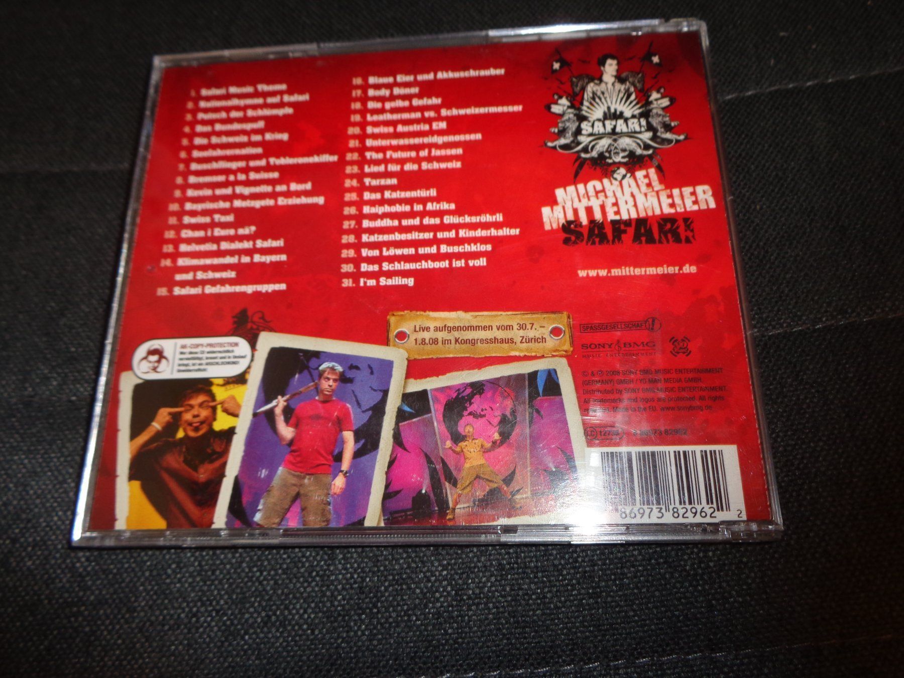 CDs: Michael MIttermeier - Safari CD – Gebraucht aus Olten von Disc-Ausverkauf 1