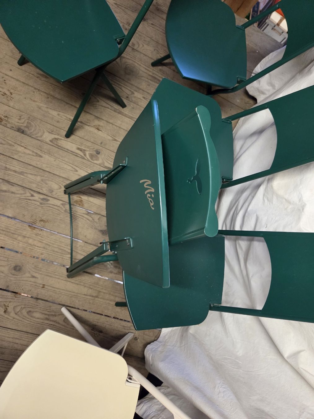 Stühle: 6 Klappstühle Metall – Gebraucht aus Wädenswil von weihpos 9