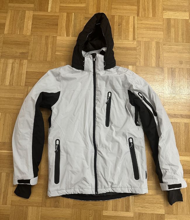 Rodeo Northville Ski Snowboard Jacke 48 Weiss Schwarz