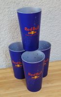 🔵🔴 4 Obercoole LED REDBULL Leucht-/Trinkbecher 