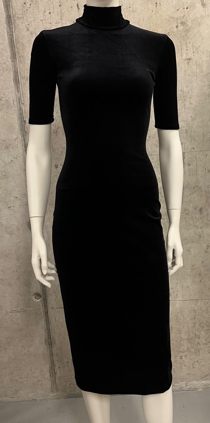 Kleider: Samt Kleid, schwarz, XS – Neu (gemäss Beschreibung) aus Maschwanden von yaster 2