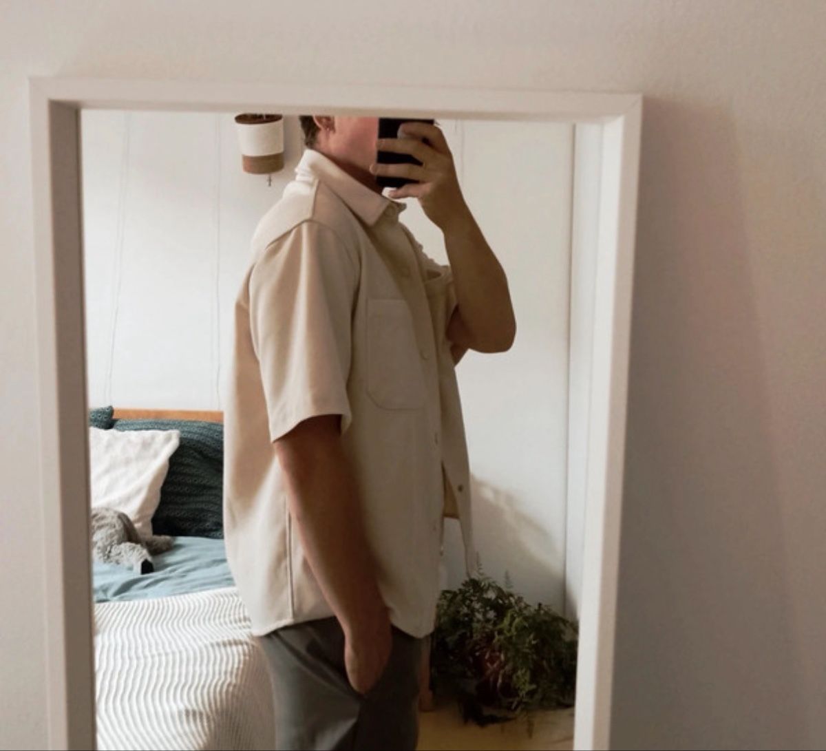 Zara Hemden: Hemd beige  – Gebraucht aus Zürich von dav_757h 1