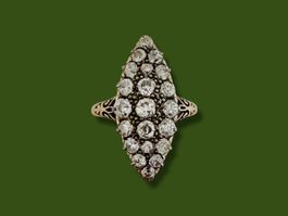 Antiker Diamant - Ring 19. Jahrhundert, ca. 2.30 ct