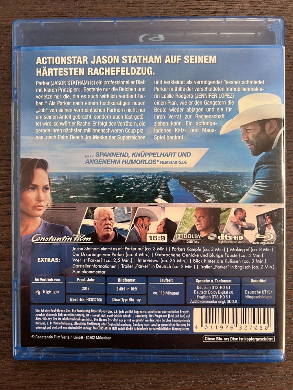 Tutti i DVDs: Parker – Usato da Zürich venduto da Blu-ray_ZH 1