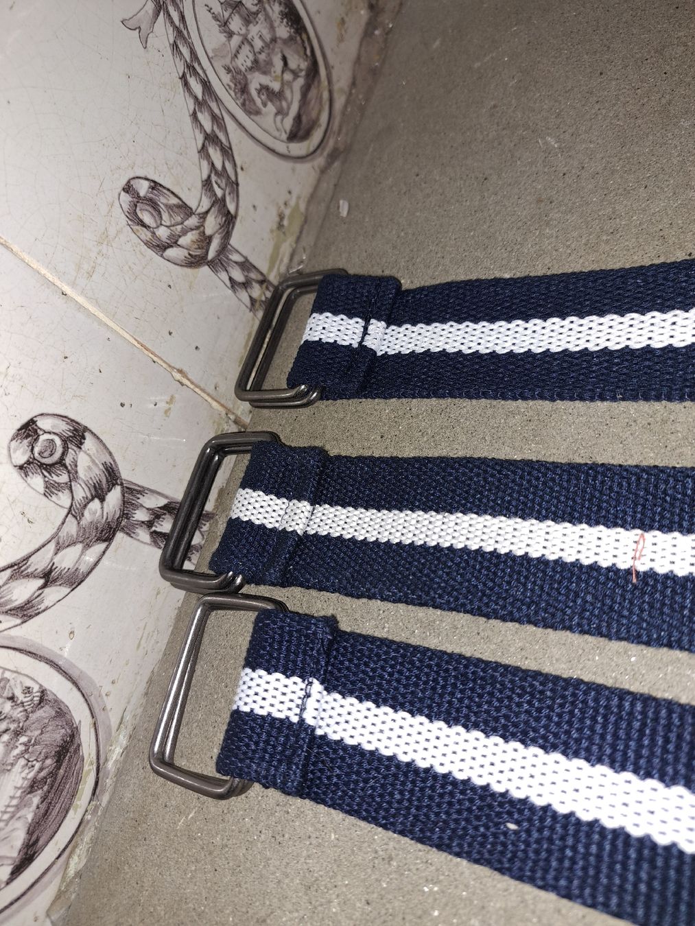 Cinture: 3 Gürtel LANG 130 cm – Usato da Kölliken venduto da Upcycling-by-Mc-TAM 1