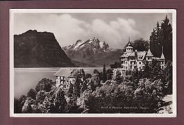 WEGGIS - Hotel Alpenblick // Eckbug //