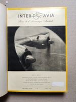 Aviation, magazine INTERAVIA  1946, du numéro 1 au no 9