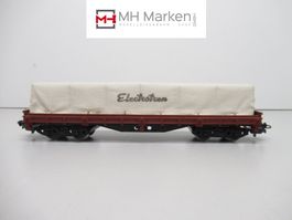 Electrotren 5126 Niederbordwagen mit Planenaufbau RENFE H0