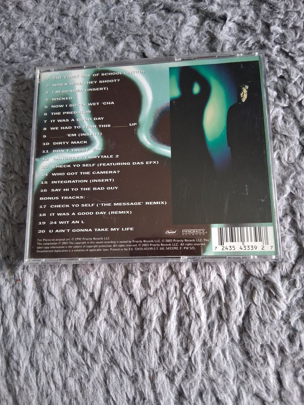 CDs: ICE CUBE    THE PREDATOR     CD – Gebraucht aus Wetzikon ZH von Ramones01 1