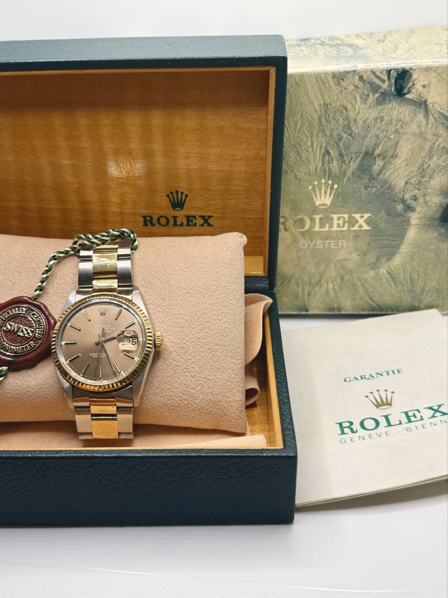 Rolex Orologi: Rolex Datejust Ref.16013 chocolate dial Full Set – Usato da Lugano venduto da Superstudiolugano 2