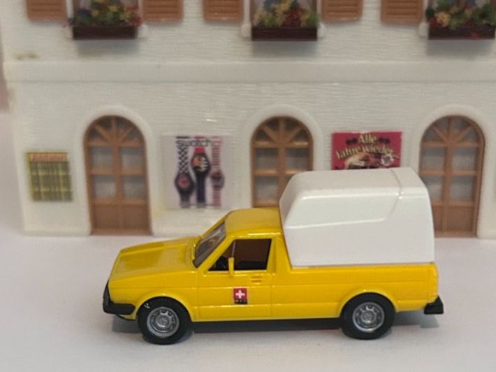 Wiking Modellautos: Wiking VW Caddy PTT – Gebraucht aus Goldach von Manyro55