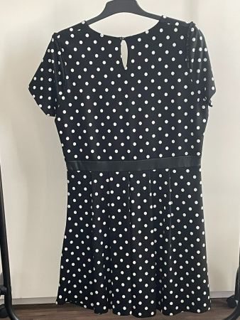 🍀🌺🍀Robe "La Redoute" vichy noir blanc 46, Neuf