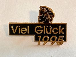 1 Pin Viel Glück 1995