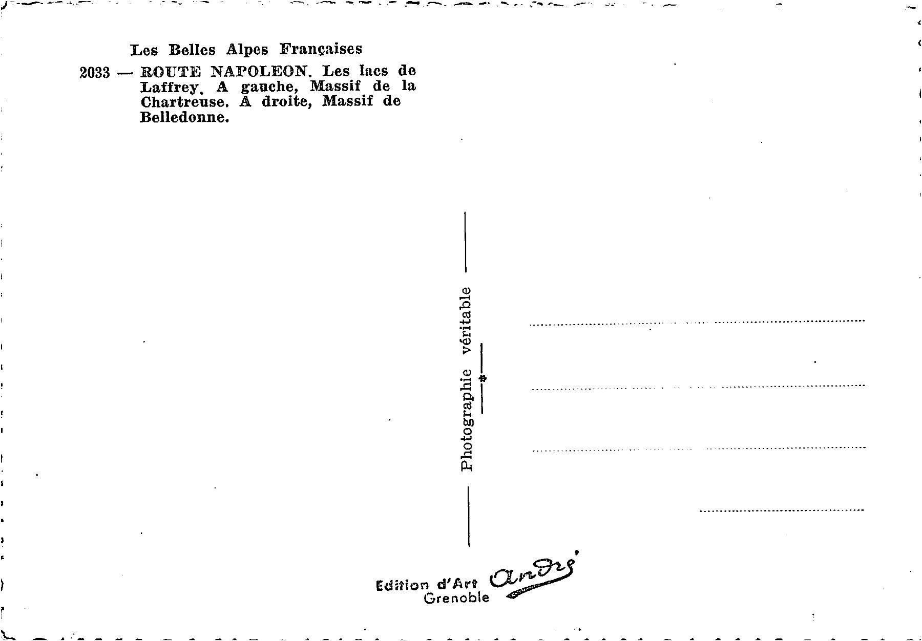 Cartoline postali: 2x Laffrey, Napoleon – Usato da Ottikon b.Kemptth. venduto da Neptun1974 3