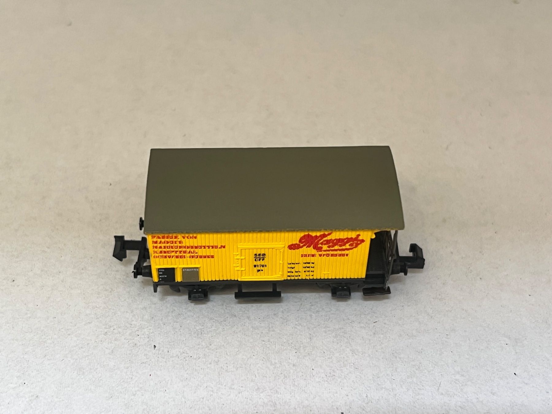 Modellini di ferrovie: Spur N SWISSTOYS Maggi SBB – Usato da Geroldswil venduto da TopTrain54 5