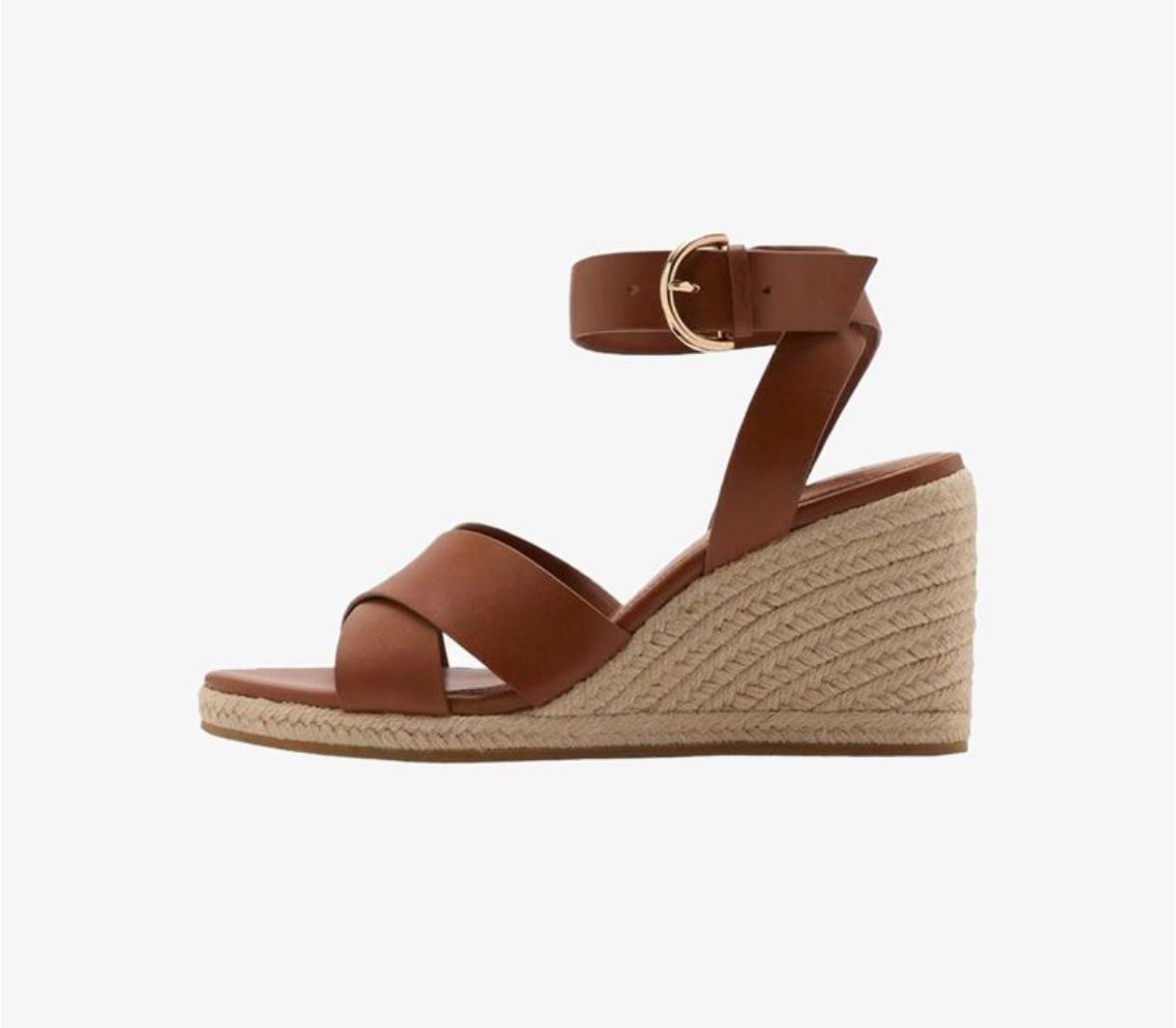 Mango Damenschuhe: NEU Mango Espadrille, braun, Gr. 38 – Neu und originalverpackt aus Lungern von anin13 3