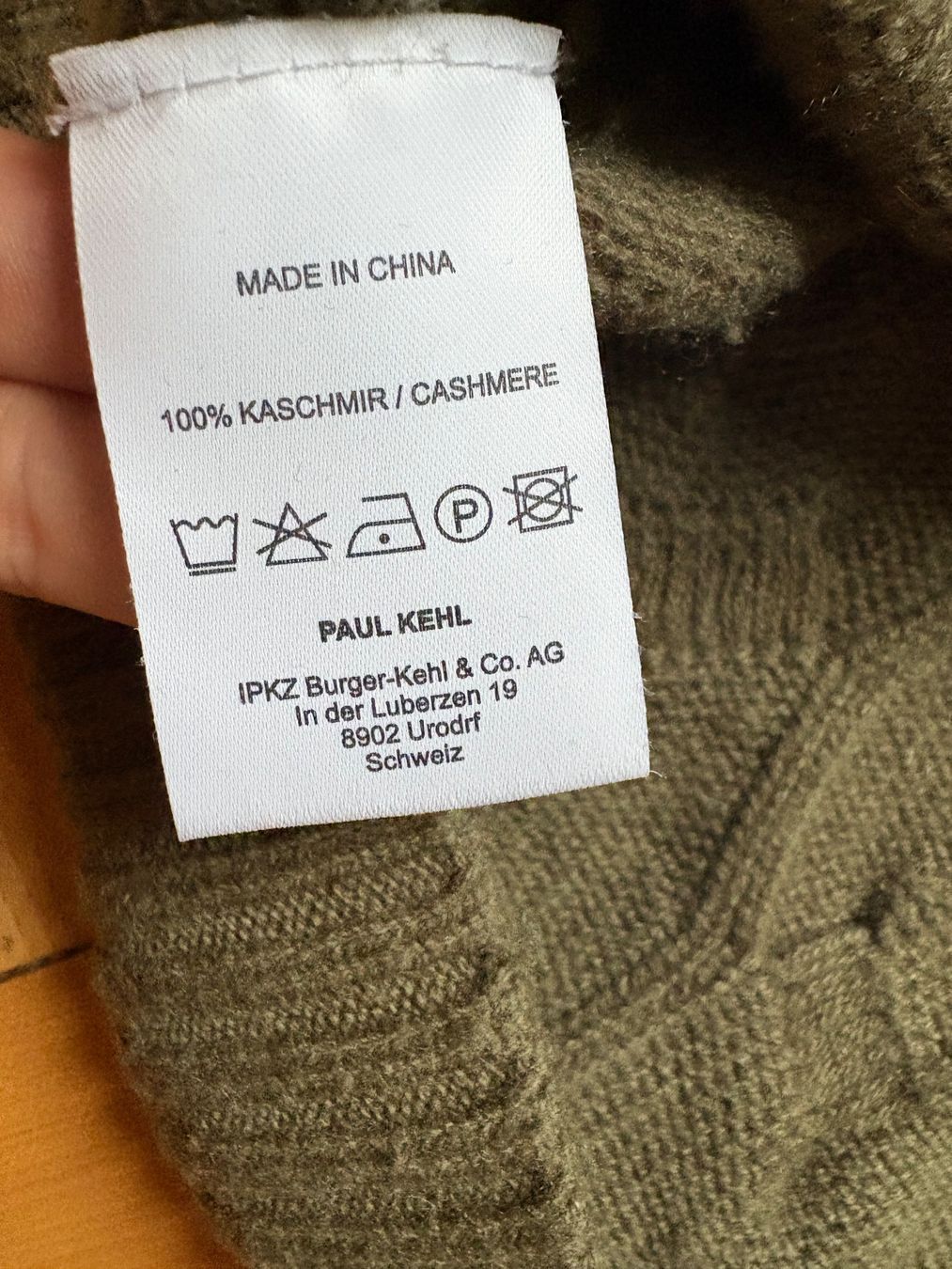 Pulls & Sweat-shirts: Kaschmir Pullover Burger Collection – Neuf (Voir description) à Zürich par steph07 3