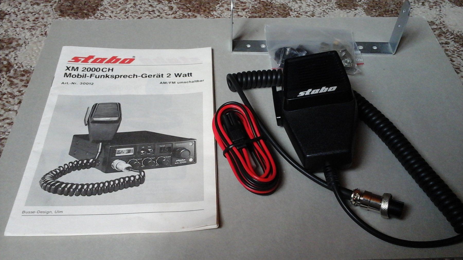Radiocomunicazione: Stabo XM 2000 CH  CB Mobilfunkgerät AM/FM (Oldtimer) – Usato da Farnern venduto da Radiovox 4