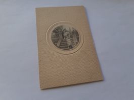 KITSCH - DAME von WELT - PRAEGEKARTE - FRANKREICH