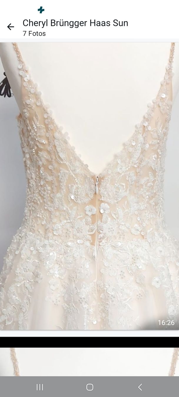 Vestiti: NEUES wunderschönes BRAUTKLEID Modell: Dolce D 2409 – Nuovo e nell'imballaggio originale da Turbenthal venduto da tirare 5