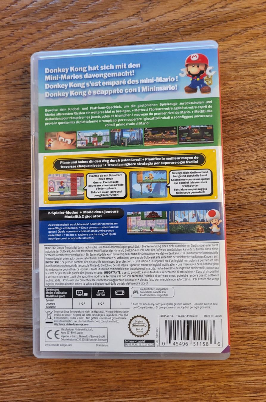 Giochi: Nintendo Switch Mario Vs Donkey Kong – Usato da Zürich venduto da xnanxaosi 1