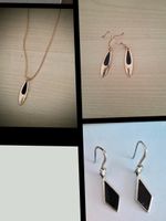 Schmuck 3 Teilig (1Kette ,2 Ohrhänger) Neuwertig