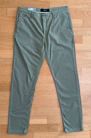 Replay Benni Herren Hose Chino Regular Fit Grösse W31 / L32
