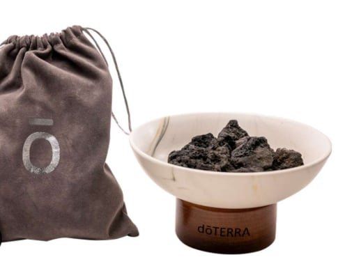 Doterra Diffusori di oli essenziali: doTERRA Lava Rock, Passive Bowl Diffuser – Nuovo e nell'imballaggio originale da grimisuat venduto da nibasa