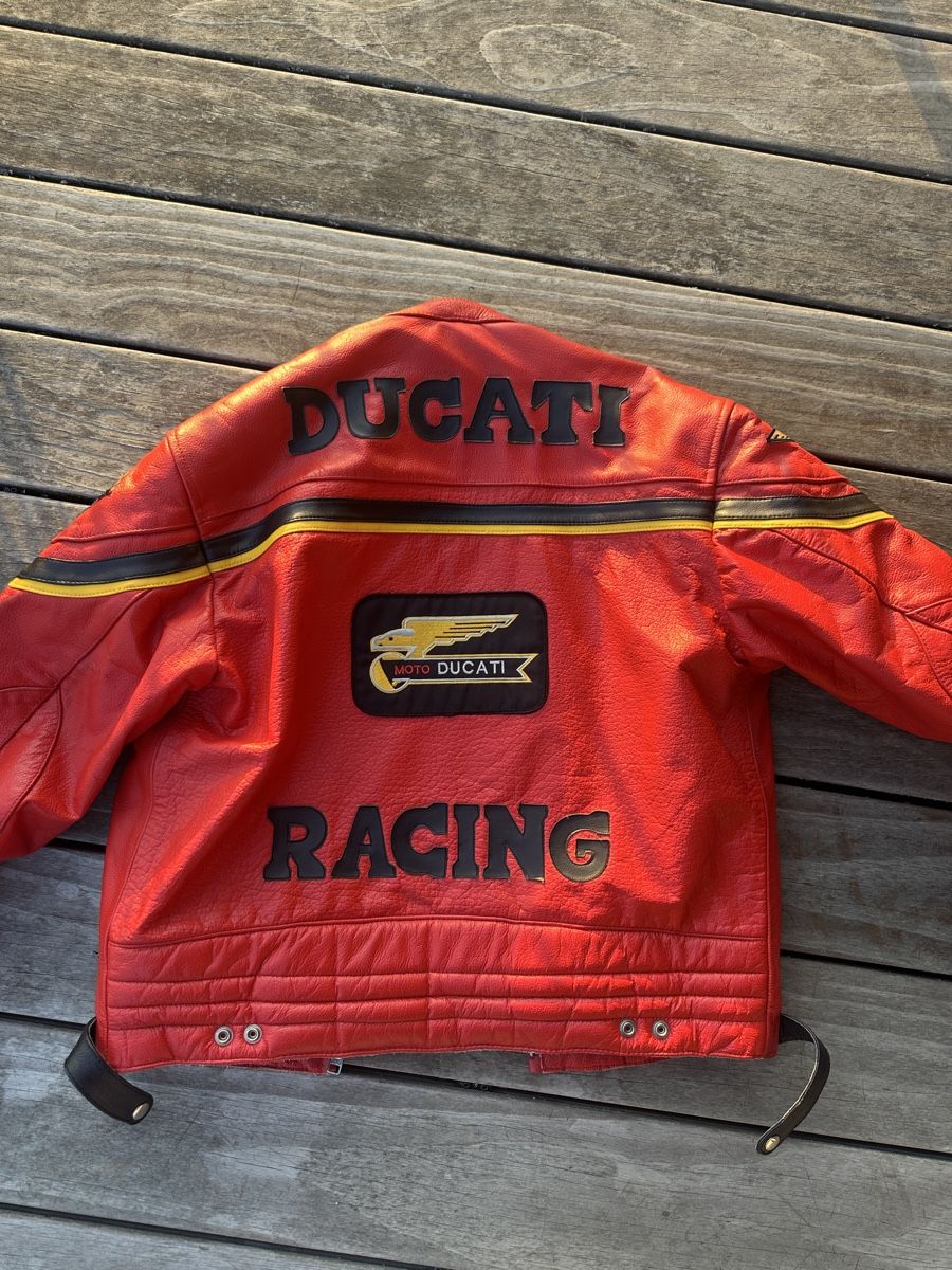 Ducati Vestes: Ducati Racing Leather Jacket – D'occasion à Uhwiesen par sah_hcx6 2