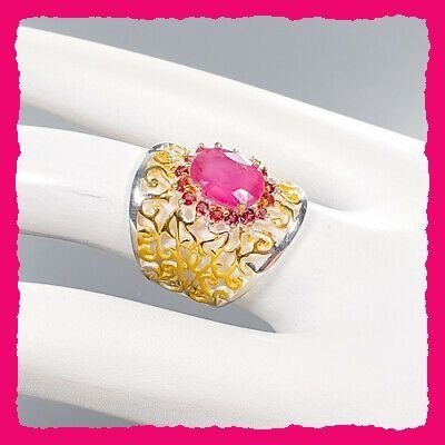 Ringe: ♛ Grosser Rubin 925 Silberring – Neu und originalverpackt aus Oberglatt ZH von Hot-Spot 2