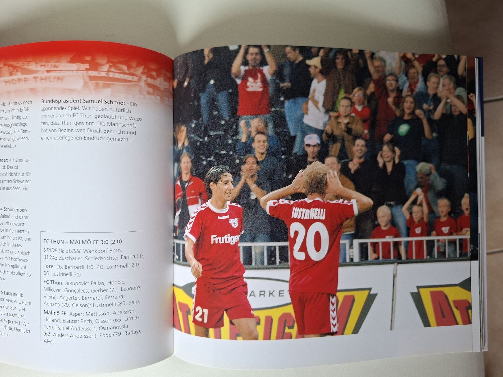 Livres: FC Thun Buch von  2005 – D'occasion à Schwanden Sigrisw par cadieux71 6