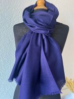 Châle  en cachemire – Violet profond