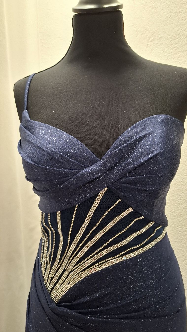 Vestiti: Blau Kleid – Nuovo (secondo la descrizione) da Uster venduto da VMT. 3