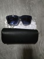 Lunettes de soleil Calvin Klein Jeans noires avec étui neuve