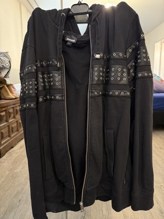 Just Cavalli Herren Jacke Schwarz Grösse XL Super Zustand