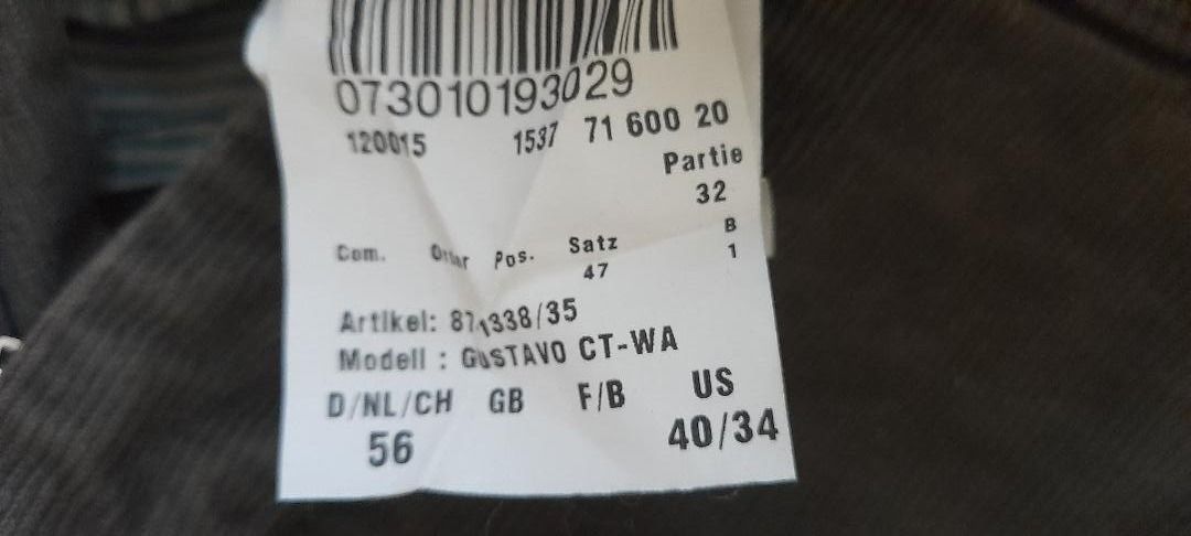 Brax Pantaloni: Brax Herrenhose Gr. 56 – Usato da Udligenswil venduto da m-nikolic 3
