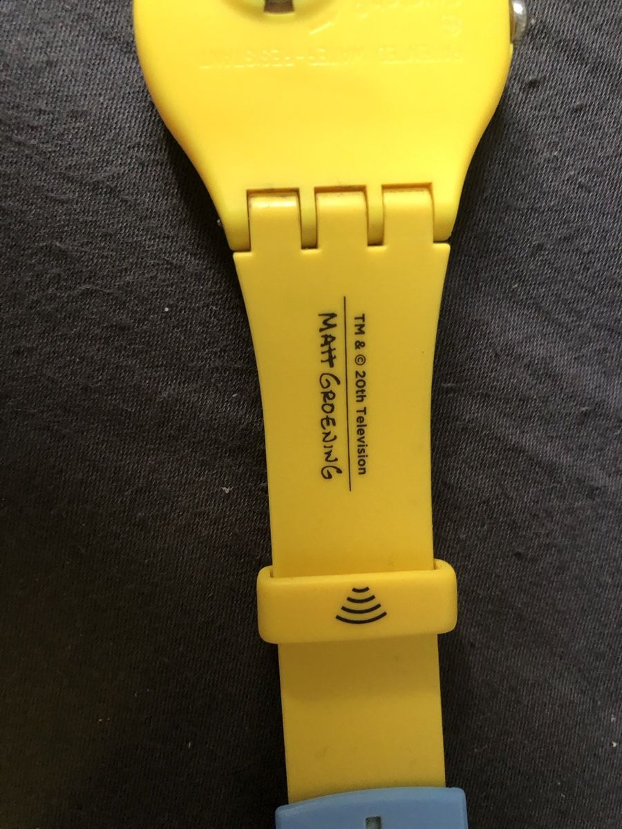 Swatch Orologi: Swatch X Simpsons Donut Uhr – Usato da Bern venduto da Pollenglueck 1