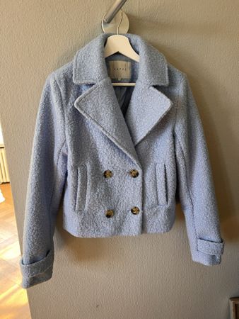 Jacke Kaffe, Gr. 34, hellblau