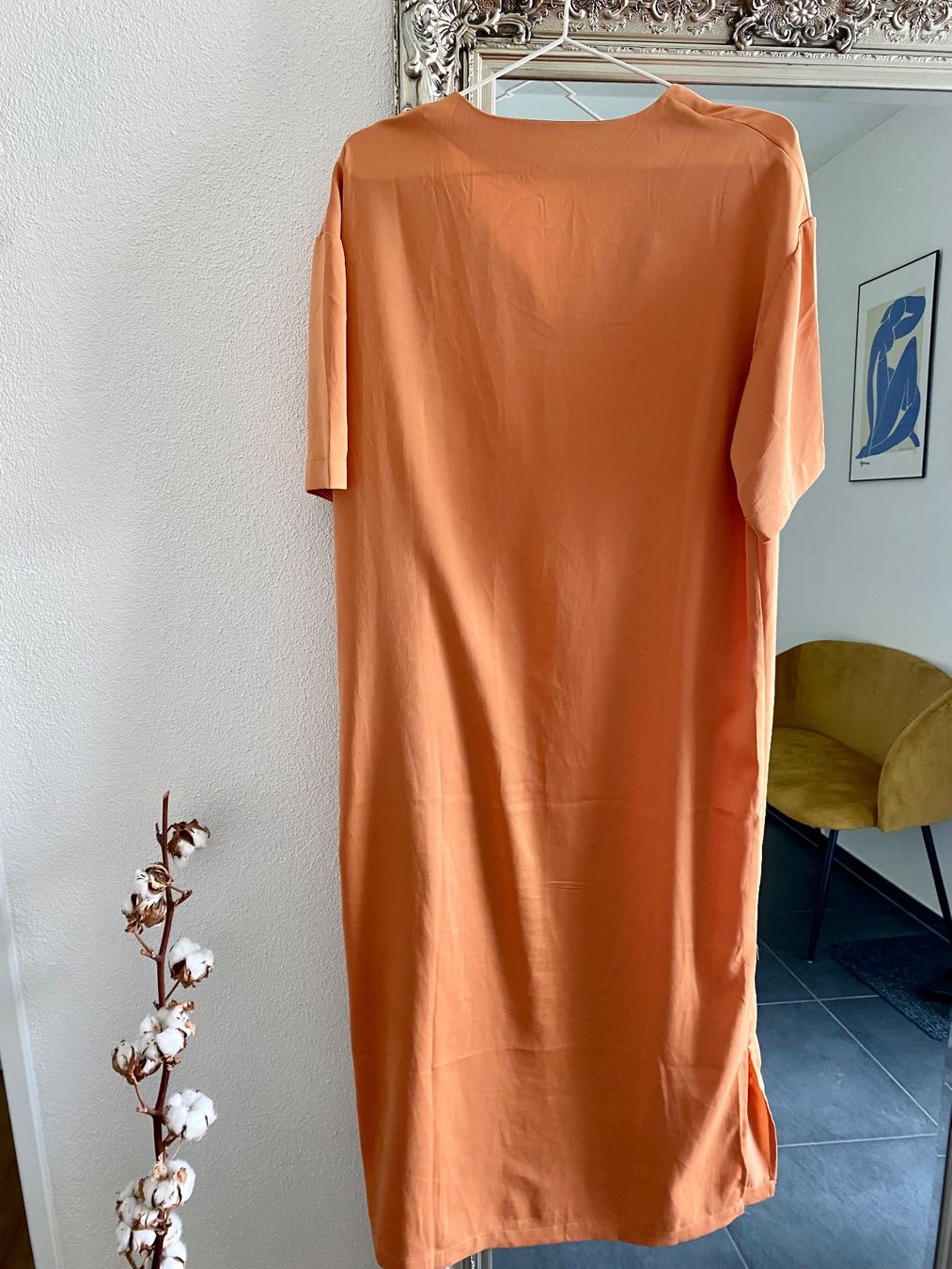 Mango Vestiti: Kleid orange glänzend-  Grösse M – Usato da Olten venduto da smashbox 1