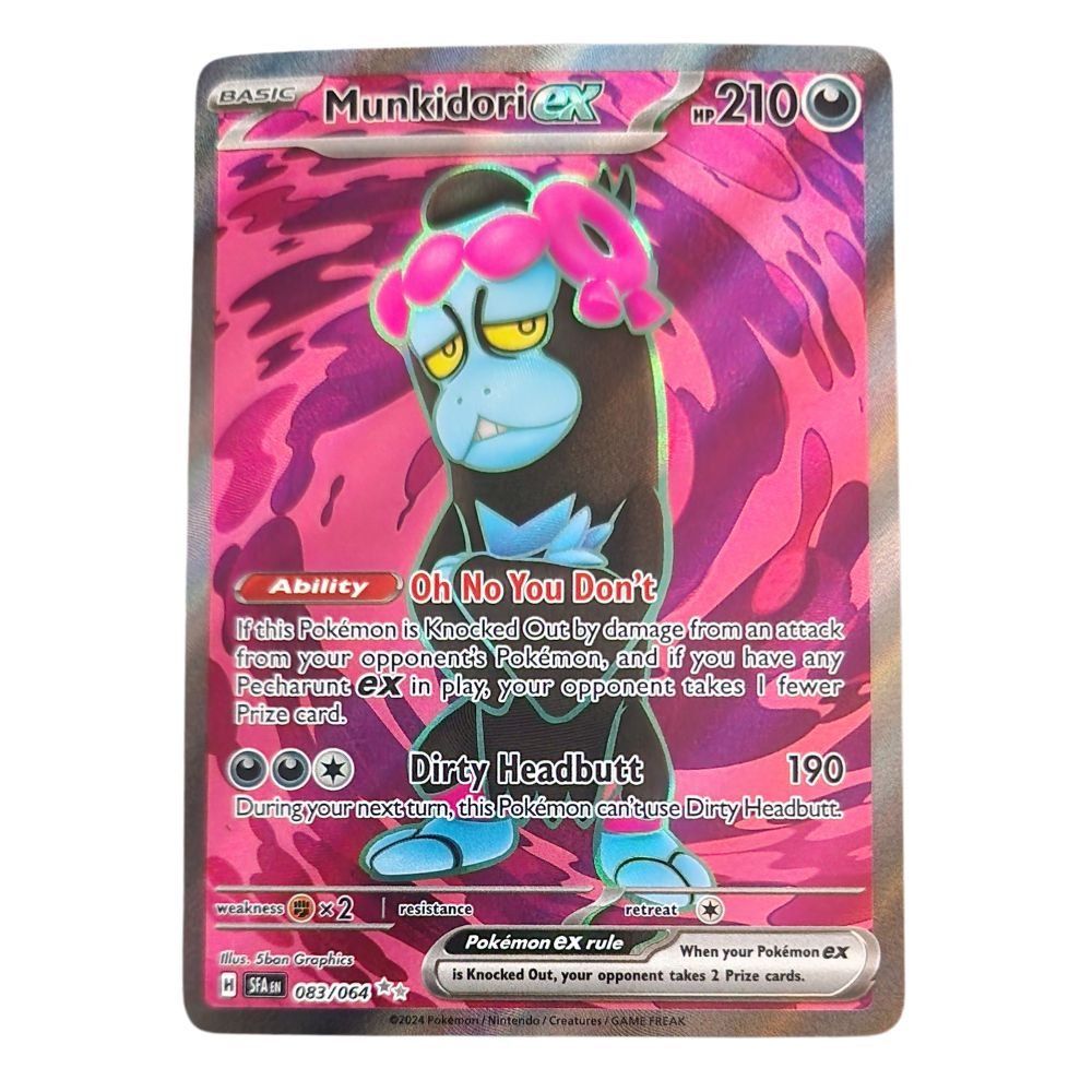Pokémon Carte collezionabili: Munkidori Ex Pokemon Card NM – Usato da Genève venduto da Cardtreasure