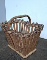 handgefertigter, Holzkorb,/ Korb, antik