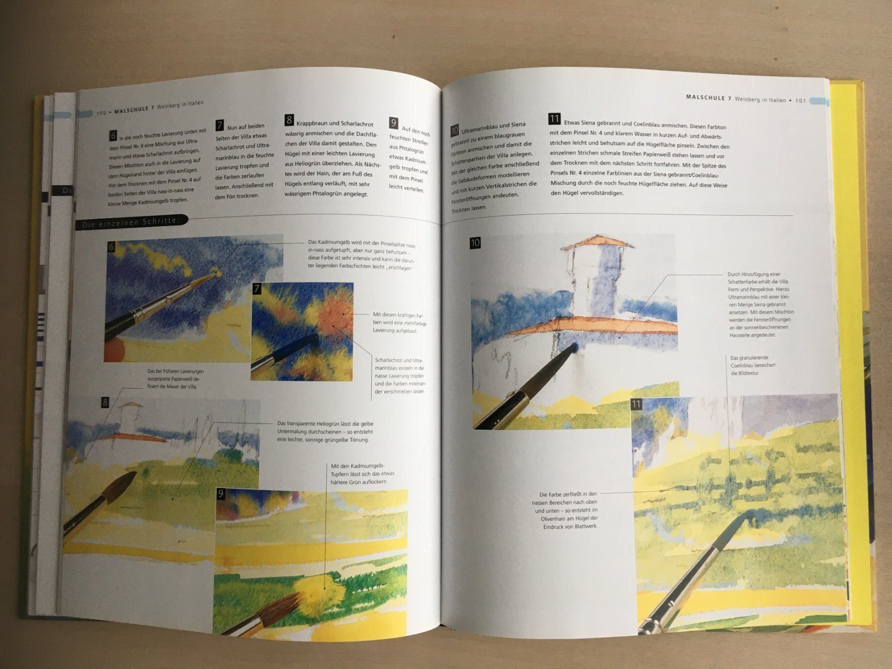 Libri: Der Aquarellkurs - Grundtechniken lernen – Usato da Uetendorf venduto da Florabella01 4