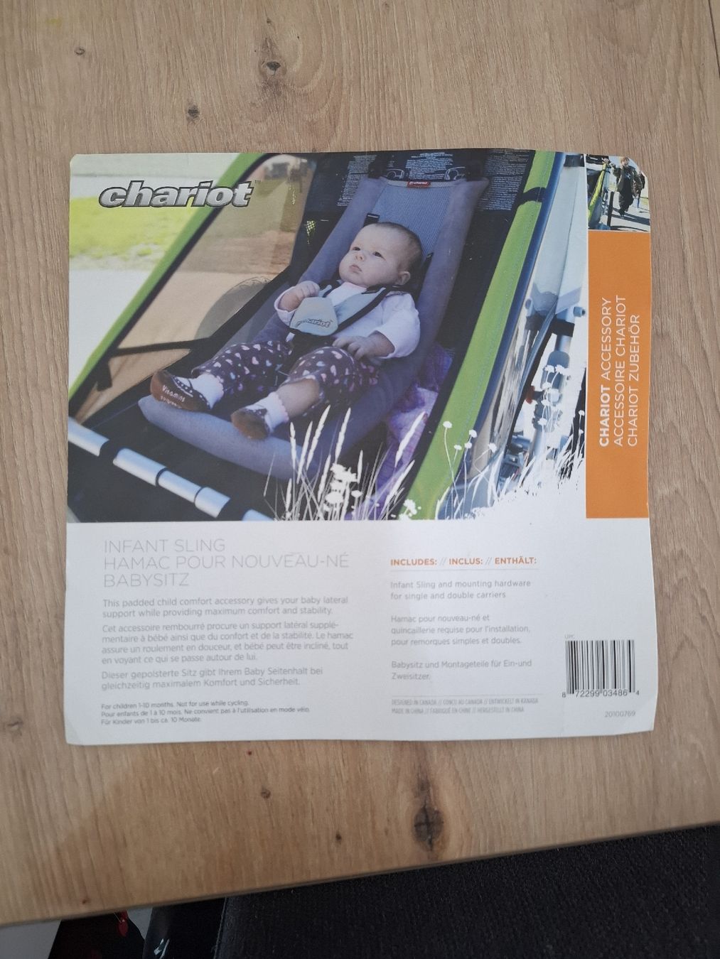 Amache: Chariot Infant Sling mit Zubehör  – Usato da Oberrüti venduto da jas_89hd 1