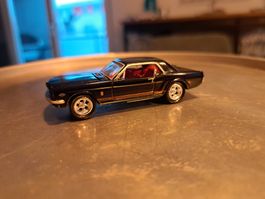 Ford Mustang 66 Coupe schwarz Neu Greenlight