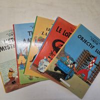 5 Comics TINTIN