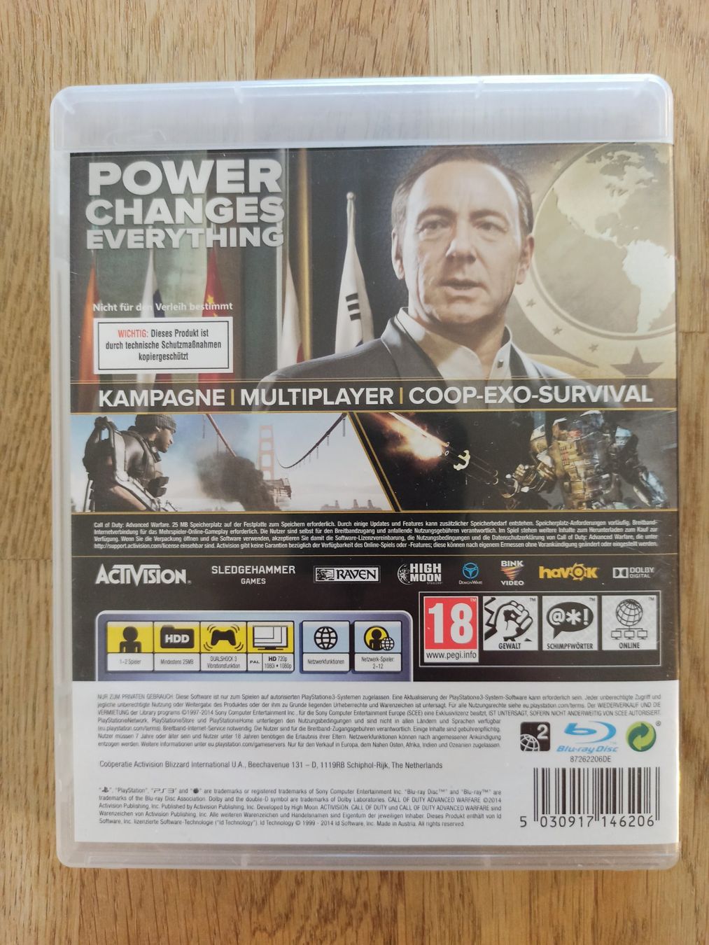Giochi: Call of Duty Advanced Warfare PS3 – Usato da Oberweningen venduto da mar_87mx 1