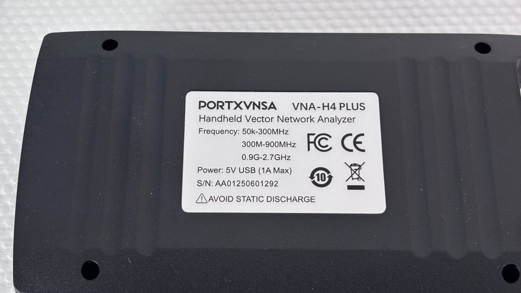 Radiocomunicazione: PORTXVNSA NanoVNA-H4 Plus – Nuovo e nell'imballaggio originale da Kefikon ZH venduto da Axilonis 6