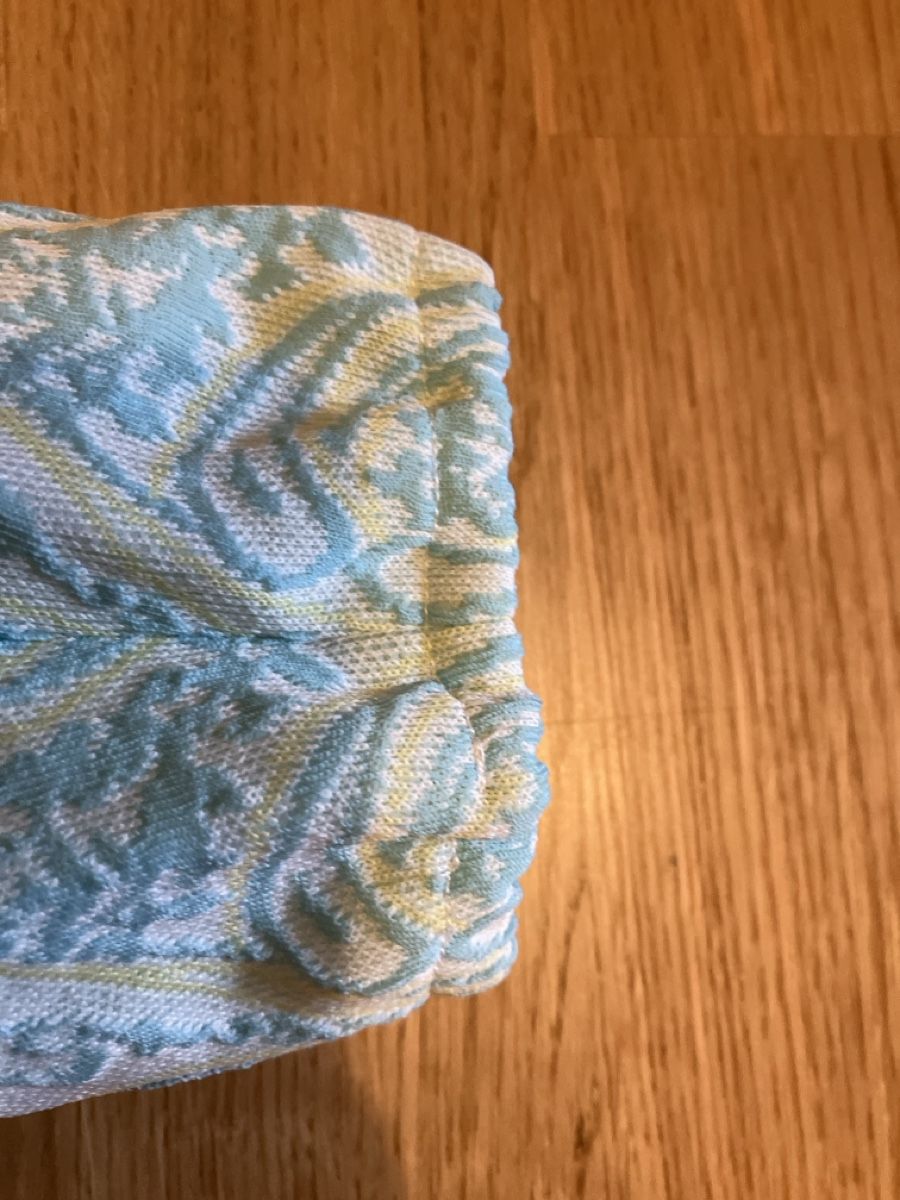 Bambole: Blue Patterned Dolls Trousers  – Usato da Zürich venduto da papperlapapp1 1